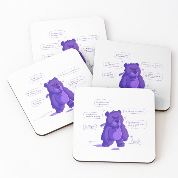 Item preview, Bear badly licked! designed and sold by lrdrawingsx.