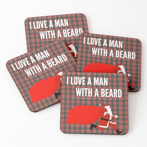 Item preview, I Love A Man With A Beard designed and sold by Salva-Shop.
