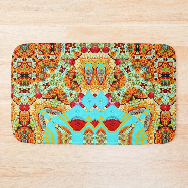 Item preview,  HARMONIOUS COCKTAIL OF ARUBA SHELLFISH - UNFORGETTABLE ARUBA CHRISTMAS SOUVENIRS - ARUBAN PARADISE ISLAND ABSTRACT GEOMETRIC PAINTING - ARUBAN ABSTRACT FLAG INSPIRATION - ARUBA ONE HAPPY ISLAND. designed and sold by Ralek.