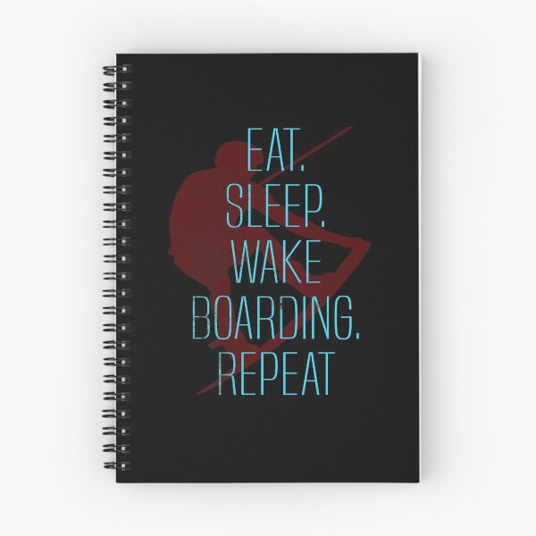 Item preview, Eat Sleep Wake Boarding Repeat designed and sold by stuch75.