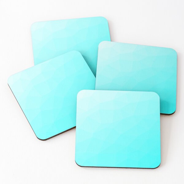 Item preview, Light Aqua Subtle Abstract Geometric Gradient Design  designed and sold by patternsoup.