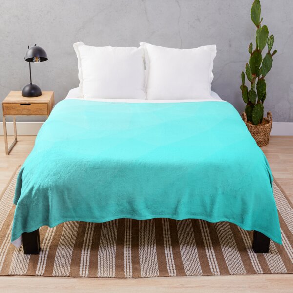 Item preview, Light Aqua Subtle Abstract Geometric Gradient Design designed and sold by patternsoup.