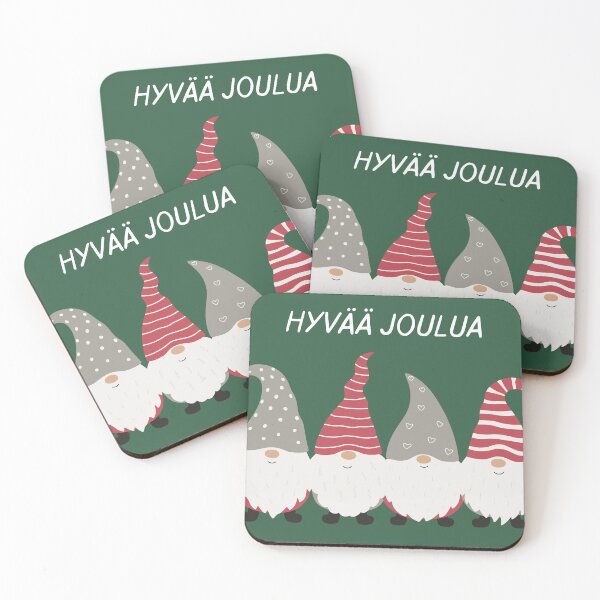 Item preview, Hyvää Joulua, joulukortti, happy Christmas in Finnish, Merry Christmas in Finnish, Finnish Christmas  designed and sold by Pommallina.