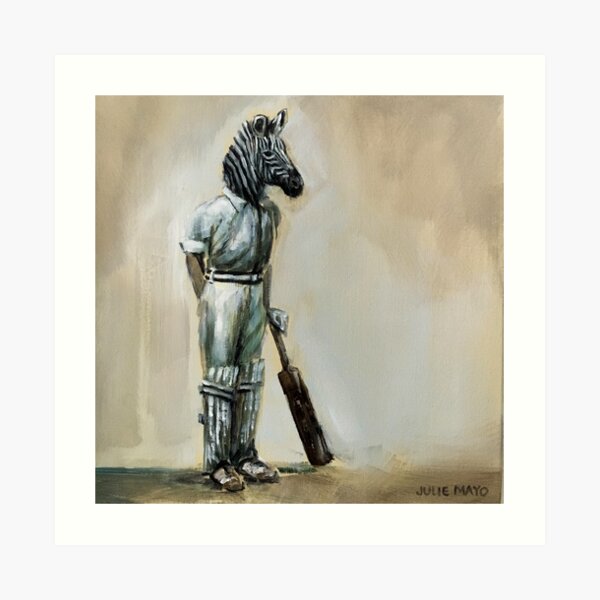 'Anyone for Cricket?' Art Print