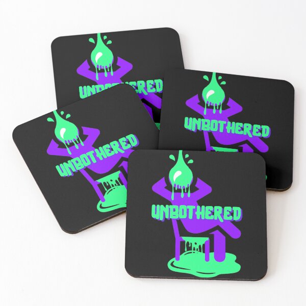 Item preview, Unbothered (Green & Purple) designed and sold by CandyCustard.