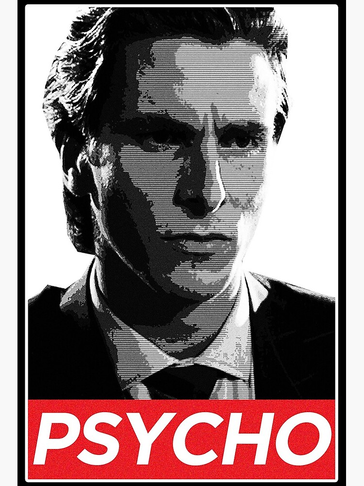 Patrick Bateman Gigachad Meme | Art Board Print