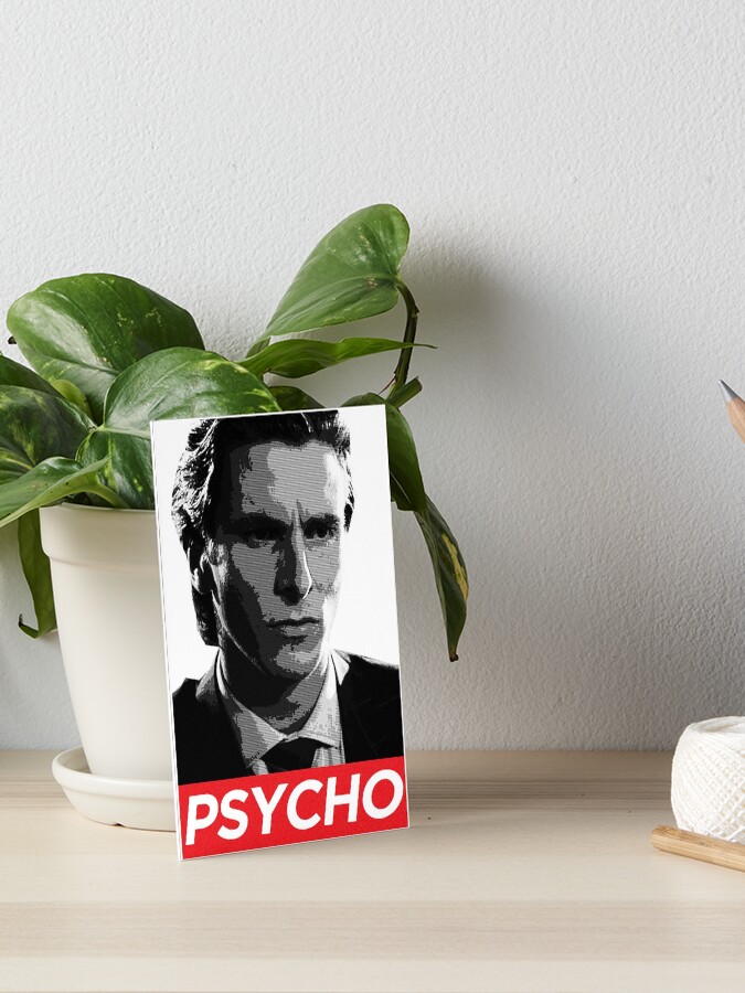 Patrick Bateman Gigachad Meme | Art Board Print