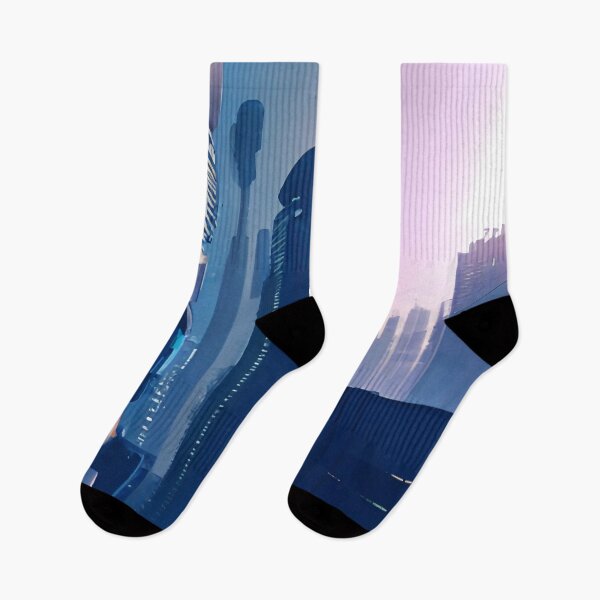Item preview, skyscrapers at dawn designed and sold by OverAltruist.