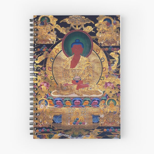 Artikelvorschau, Mandala 116 Goldener Amithaba-Buddha-Thangka entworfen und verkauft von GuyBlank.