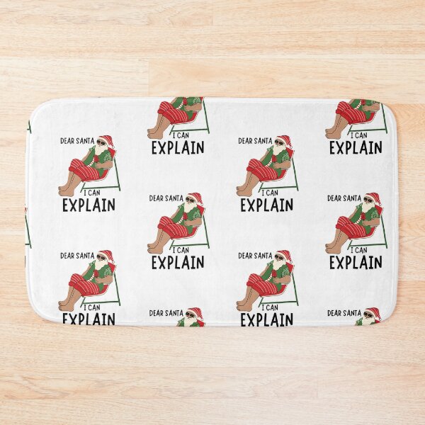 Item preview, Dear Santa I Can Explain designed and sold by Simo0455.
