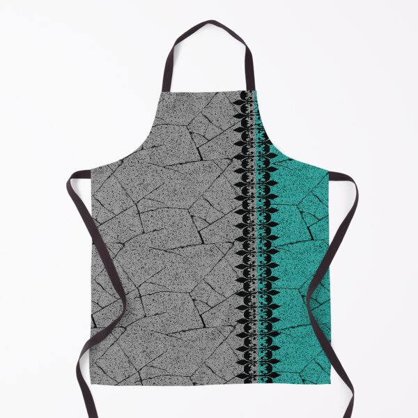 Item preview, Grey , turquoise background with decorative vertical stripe. designed and sold by marinaklykva.