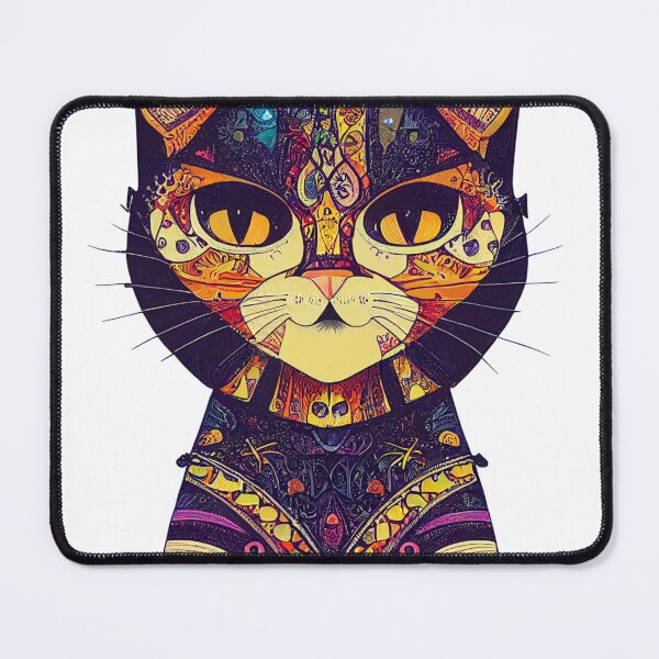 Item preview, Cat graphic color shirt designed and sold by keyd-studio.