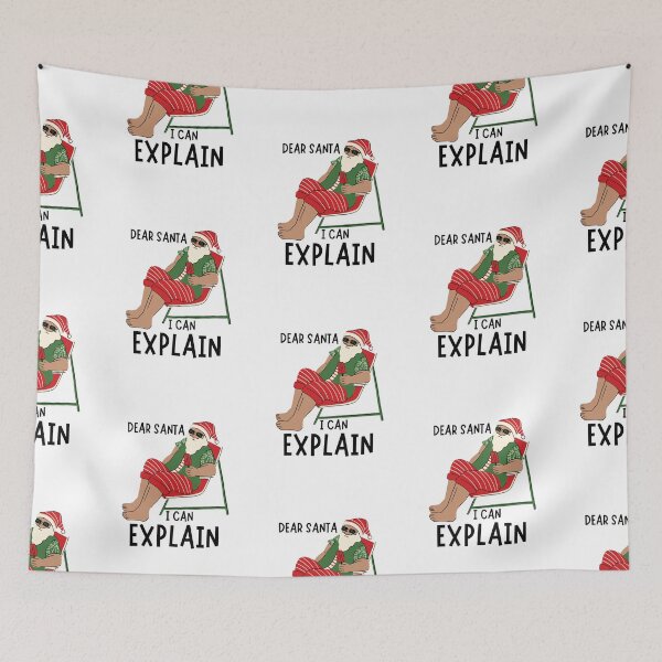 Item preview, Dear Santa I Can Explain designed and sold by Simo0455.