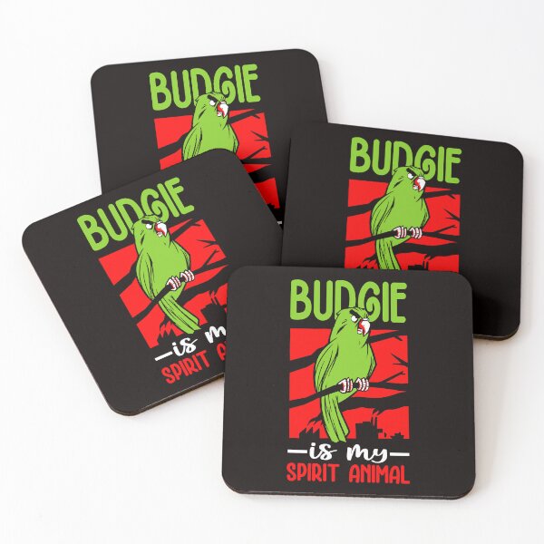 Item preview, Budgie Is My Spirit Animal designed and sold by netdota.