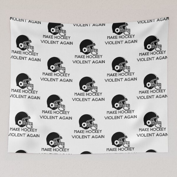 Item preview, MAKE HOCKEY VIOLENT AGAIN  designed and sold by ReelFunClips.