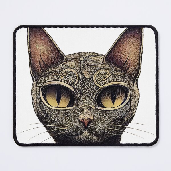 Item preview, cat hairless fantasy pattern designed and sold by keyd-studio.