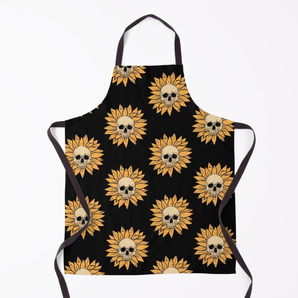 Item preview, Skull Sunflower designed and sold by NotUrAverageART.