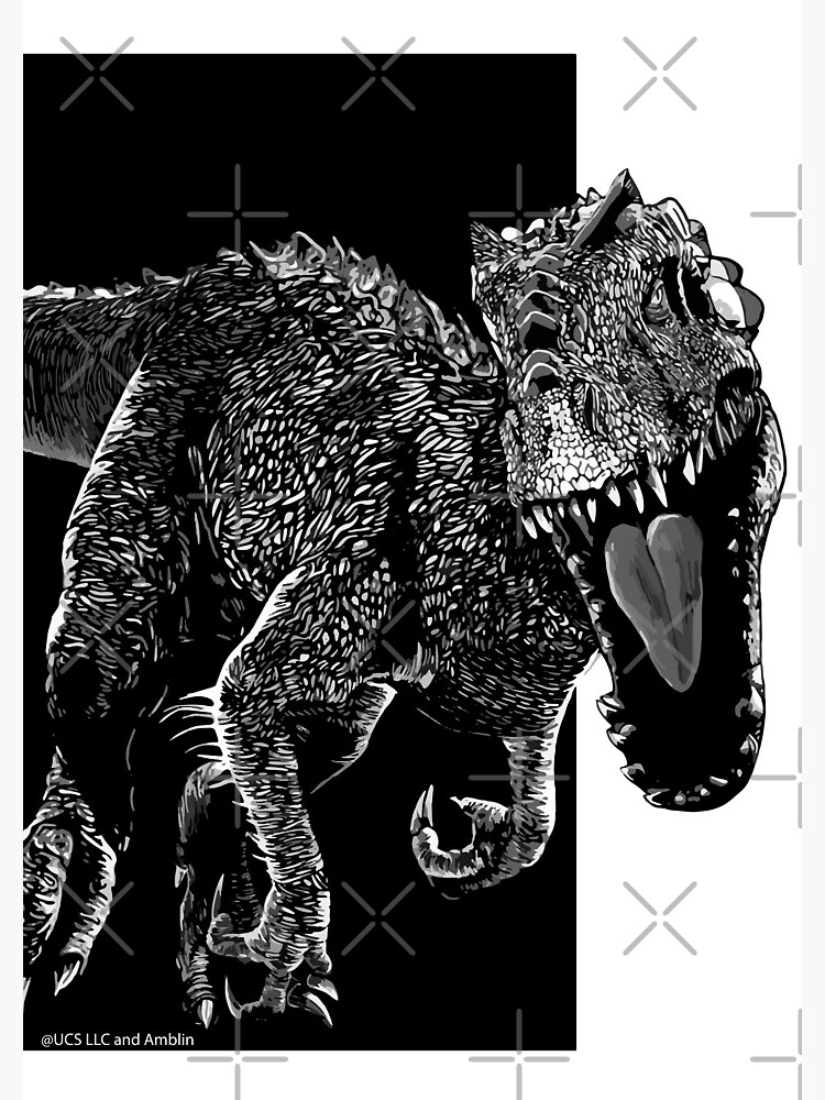 Drawing WIP - INDOMINUS REX by trevorp | OurArtCorner