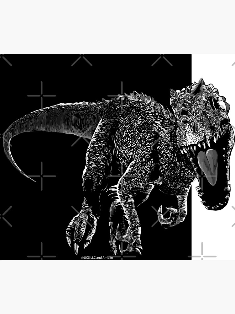 Jurassic World Fan Art Indominus Rex Poster For Sale By Marghe41