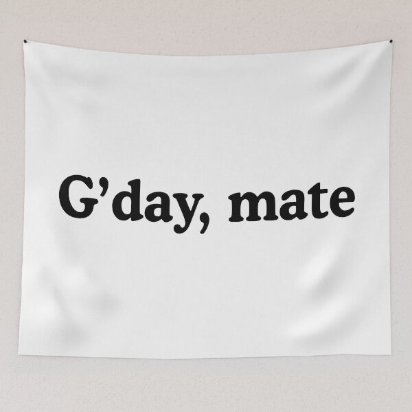 Item preview, Gday mate australian aussie slang designed and sold by allysmar.
