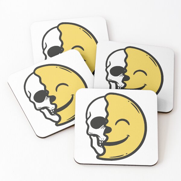 Item preview, Skull and Smile emoticon  designed and sold by rukurustudio.