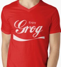 Grog Men's V-Neck T-Shirt