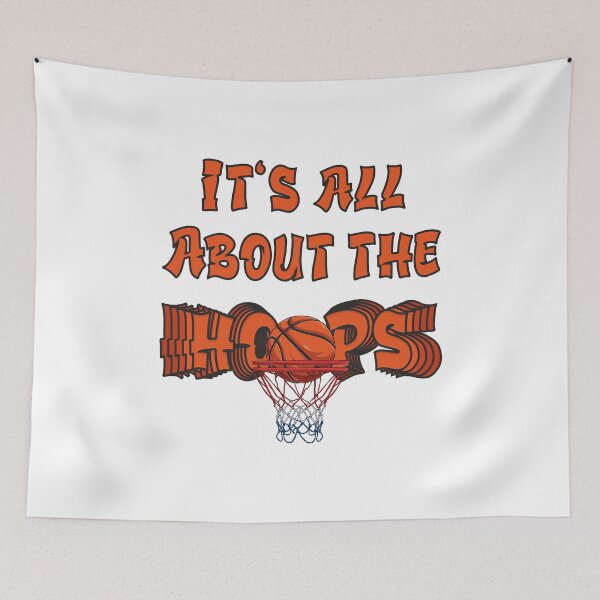 Item preview, Basketball It's All About The Hoops designed and sold by OmmeDesigns.