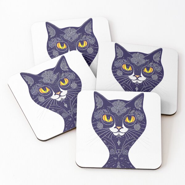 Item preview, blue cat  designed and sold by keyd-studio.