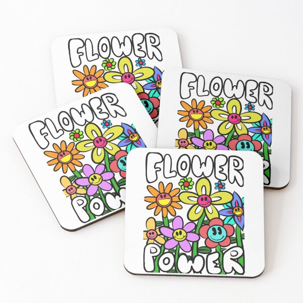 Aperçu de l'œuvre Flower Power ( sans fond ) créée et vendue par FrenchDoodle.