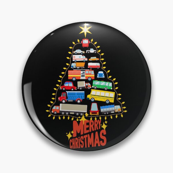 Item preview, Merry Christmas Kids | Fun Truck Lover Christmas Gift | Trucks Christmas Tree designed and sold by DevlynnDesigns.