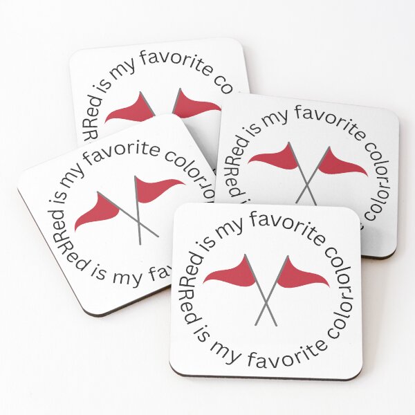Item preview, I ignore red flags Red is my favorite color T-shirt designed and sold by Nerdygirlteez.