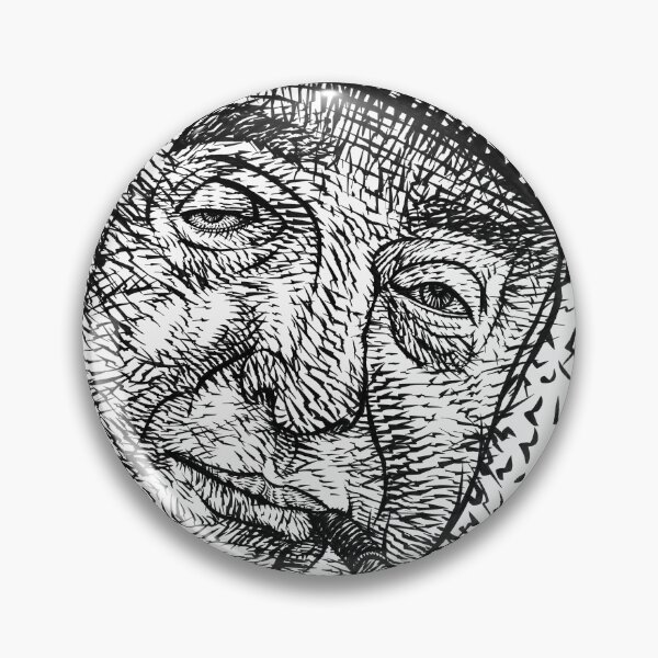 Item preview, PABLO NERUDA ink portrait .1 designed and sold by lautir.