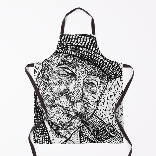 Item preview, PABLO NERUDA ink portrait .1 designed and sold by lautir.