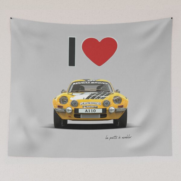 Item preview, I Love Alpine A110 designed and sold by LaPatteAModeler.