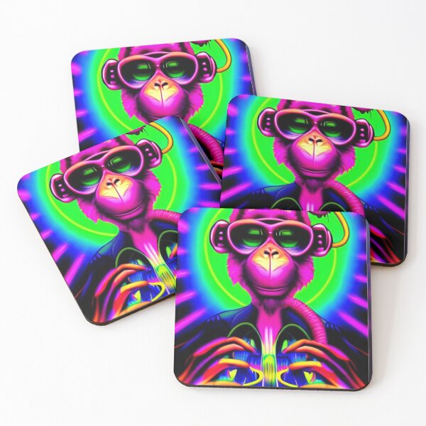 Item preview, Monkey dj designed and sold by GEK-HELLO.