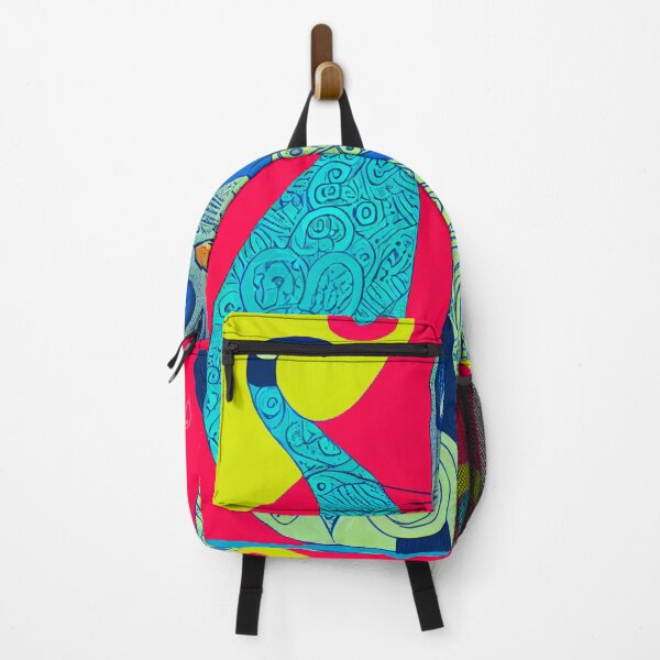 Item preview, colorful cat fantasy pattern designed and sold by keyd-studio.