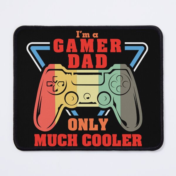 Item preview, gamer dad designed and sold by Djetsky.