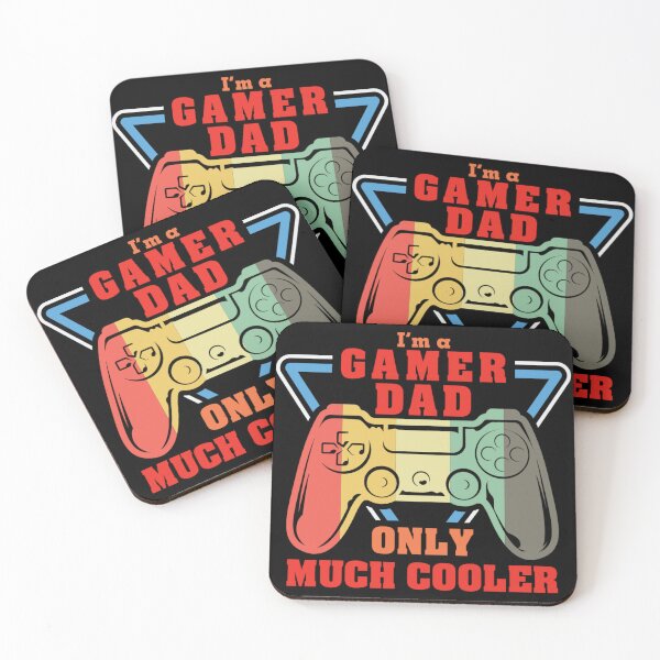 Item preview, gamer dad designed and sold by Djetsky.