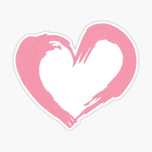 Pink Hearts Sticker for Sale by CatieY  Pink heart, Cute stickers, Pink  phone cases