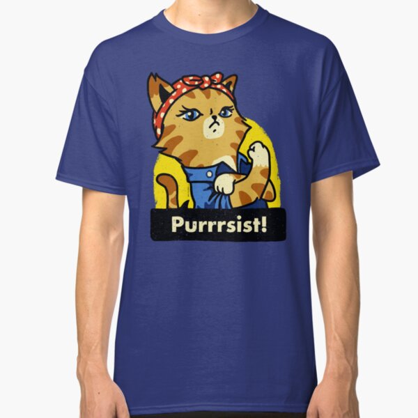 Purrsist! (version 3) Classic T-Shirt