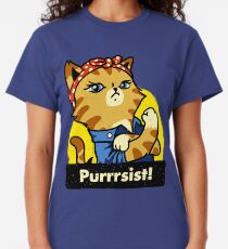 Purrsist! (version 3) Classic T-Shirt