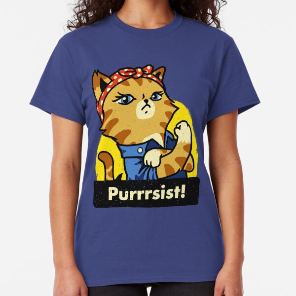 Purrsist! (version 3) Classic T-Shirt