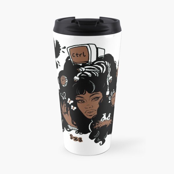 Sza Ctrl Álbum alternativo Art Taza de viaje
