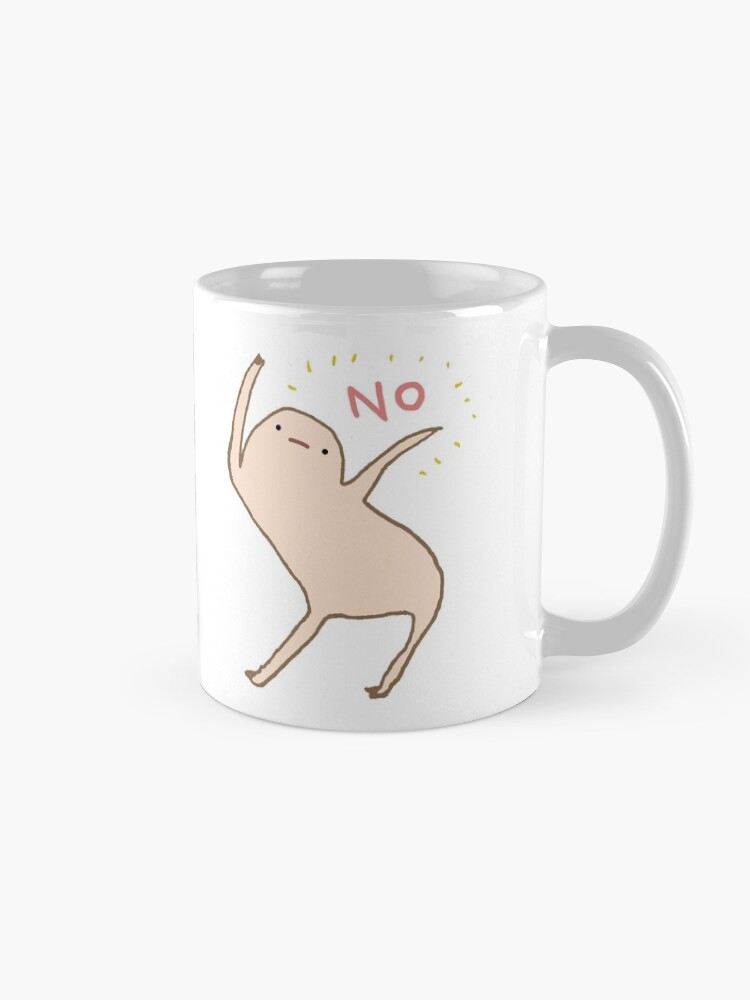 Alternate view of Honest Blob Says No Mug