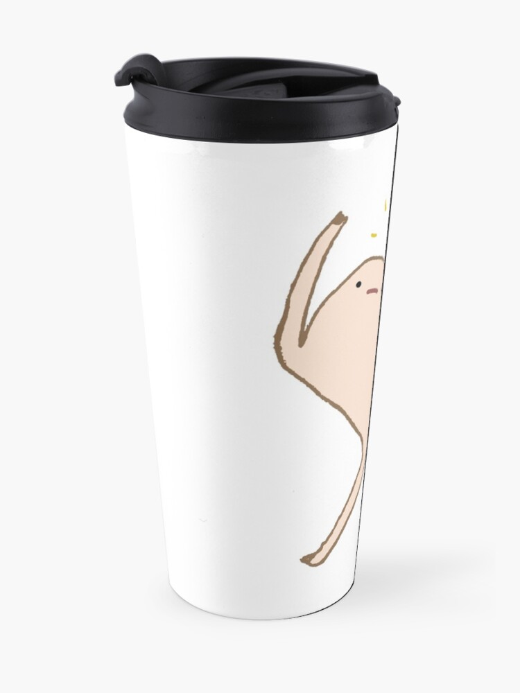 Alternate view of Honest Blob Says No Travel Mug