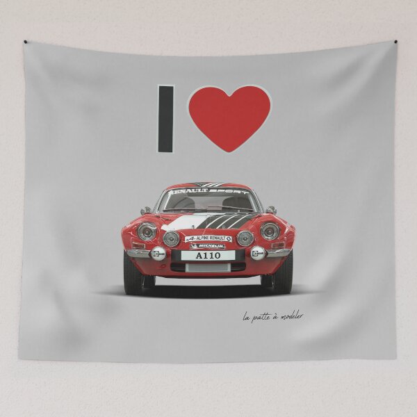 Item preview, I Love Alpine A110 designed and sold by LaPatteAModeler.