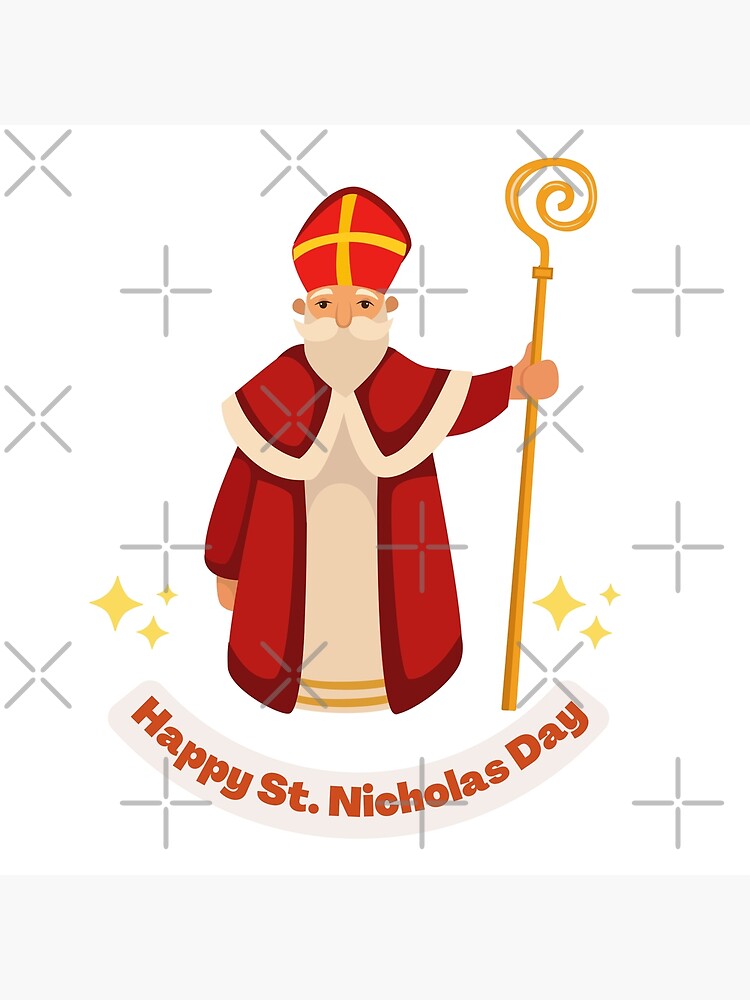 Póster for Sale con la obra «Feliz día de San Nicolás» de