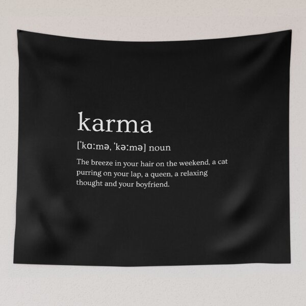 Item preview, Karma definition designed and sold by BloompodDesigns.