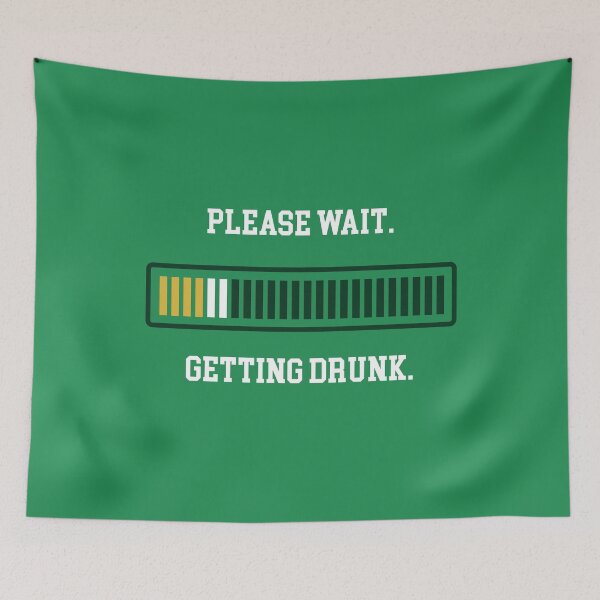 Item preview, Please Wait. Getting Drunk. designed and sold by vomaria.