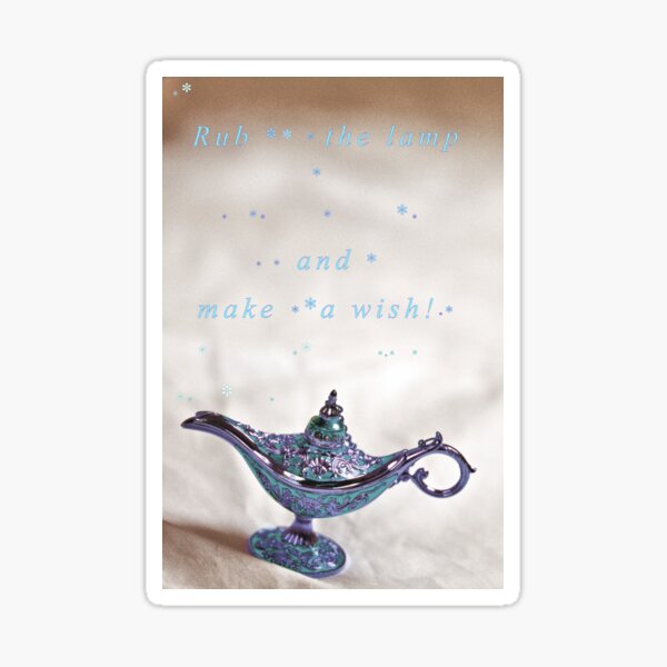 Make a wish! Sticker